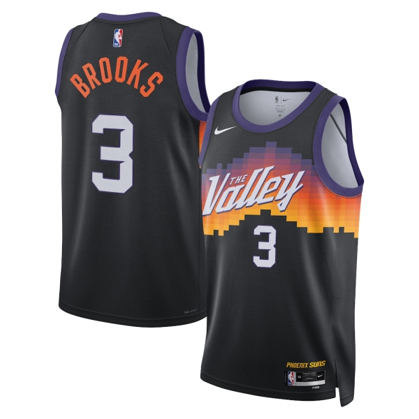 Phoenix Suns Trikot Dillon Brooks Nike 2025-26 City Edition Schwarz Swingman - Herren